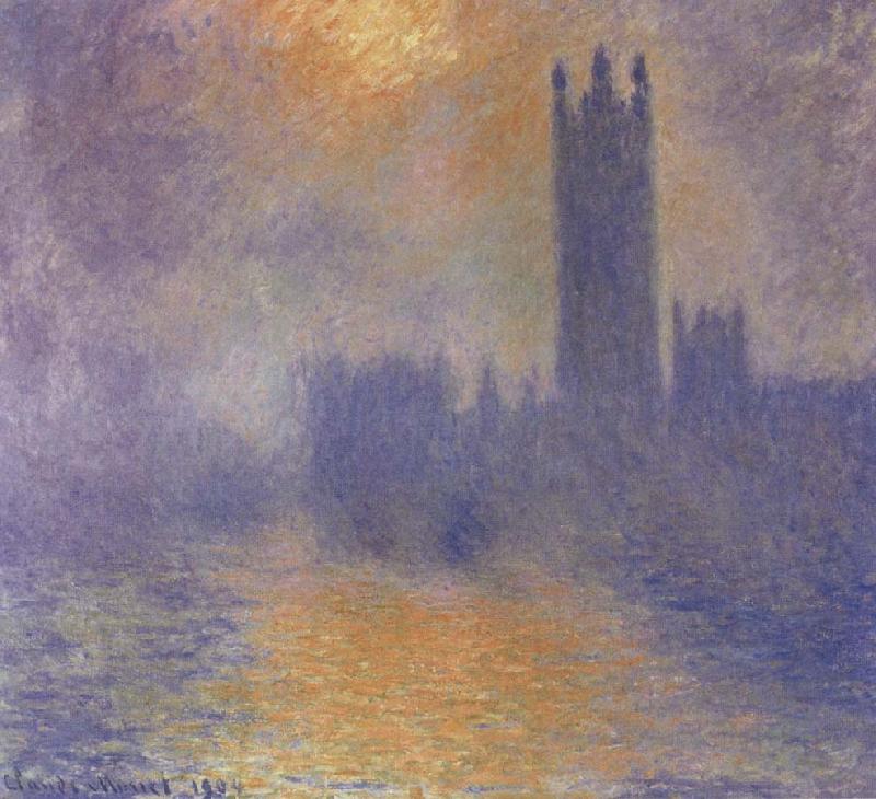 Claude Monet The Houses of Parliament
